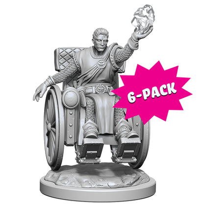D&D Nolzur's Marvelous Miniatures: Human Clerics (Bundle of 6)
