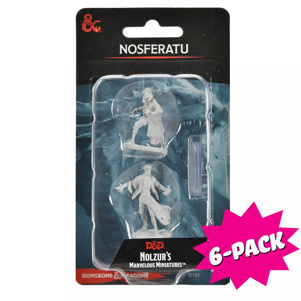 D&D Nolzur's Marvelous Miniatures: Nosferatu (Bundle of 6)