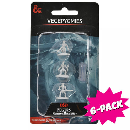 D&D Nolzur's Marvelous Miniatures: Vegepygmies (Bundle of 6)