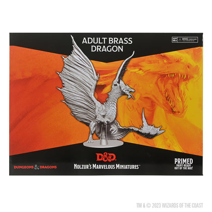 PRE-ORDER - D&D Nolzur's Marvelous Miniatures: Adult Brass Dragon - 1