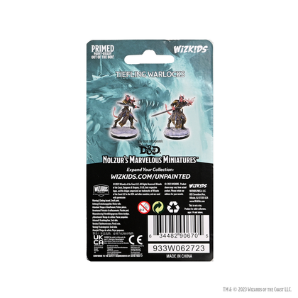 D&D Nolzur's Marvelous Miniatures: Tiefling Warlocks - 2