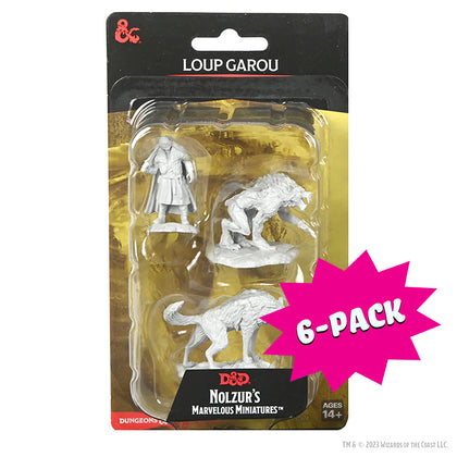 D&D Nolzur's Marvelous Miniatures: Loup Garou (Bundle of 6)
