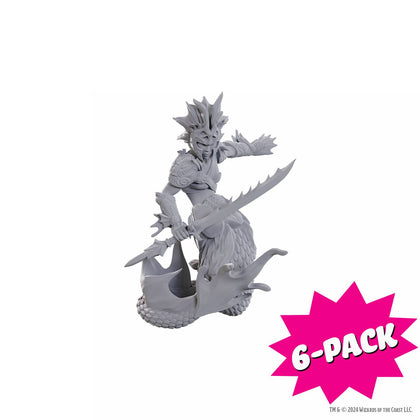 D&D Nolzur's Marvelous Miniatures: Merfolk Scout (Bundle of 6)