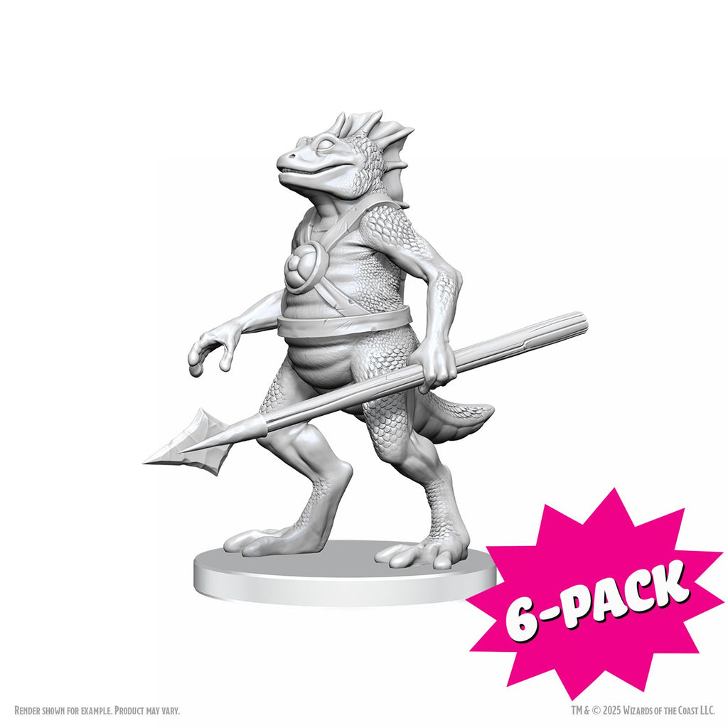 D&D Nolzur's Marvelous Miniatures: Classic Troglodyte (Bundle of 6)