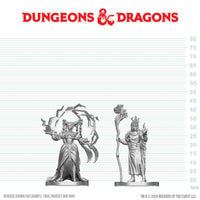 PRE-ORDER - D&D Nolzur's Marvelous Miniatures: Human Druid & Elf Sorcerer
