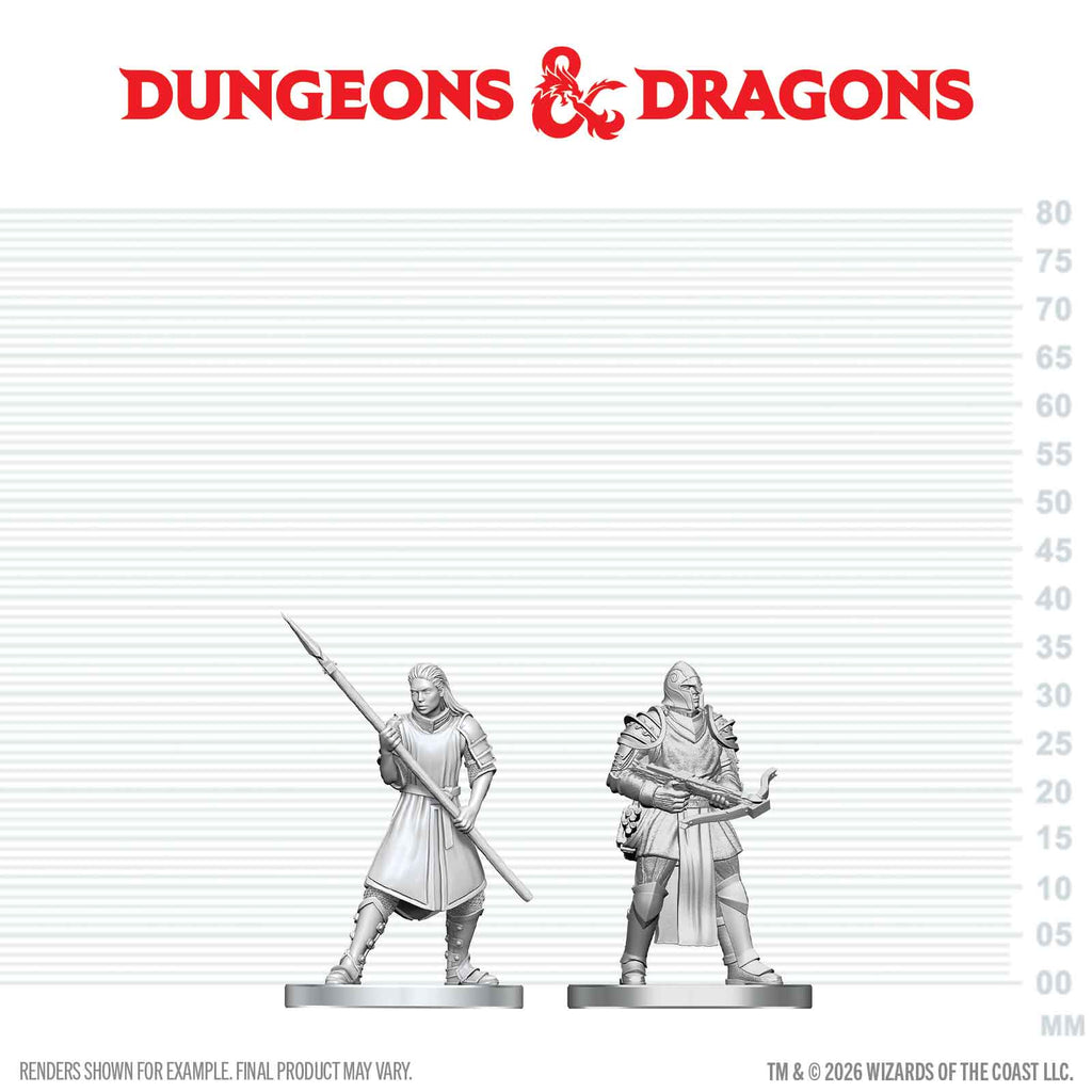 PRE-ORDER - D&D Nolzur's Marvelous Miniatures: Town Guards