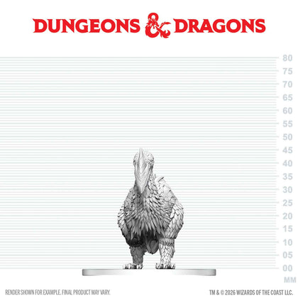 PRE-ORDER - D&D Nolzur's Marvelous Miniatures: Axe Beak - 1