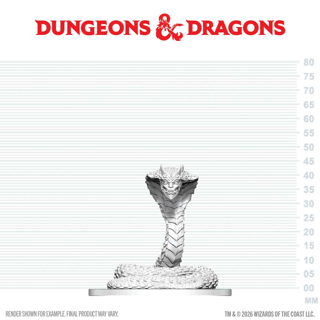 PRE-ORDER - D&D Nolzur's Marvelous Miniatures: Guardian Naga