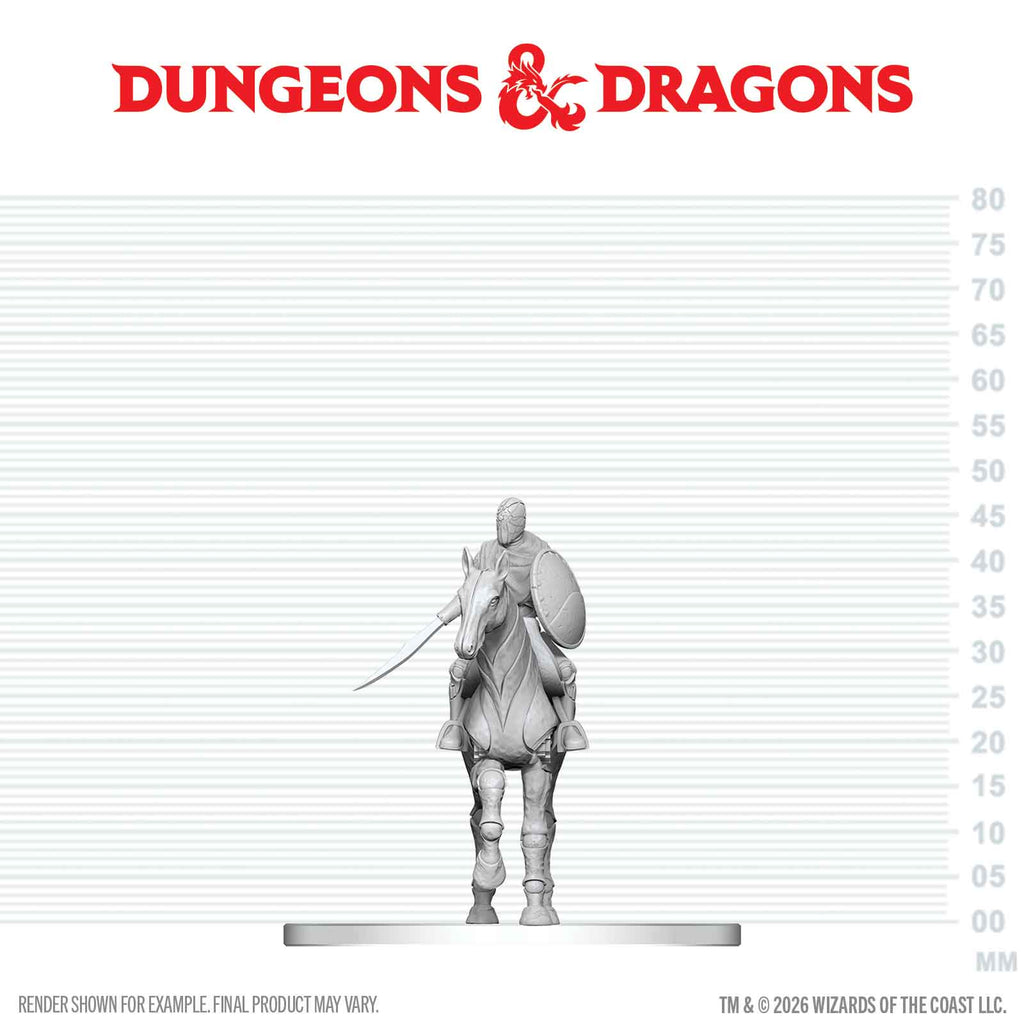 PRE-ORDER - D&D Nolzur's Marvelous Miniatures: Nimblewright Steed with Rider