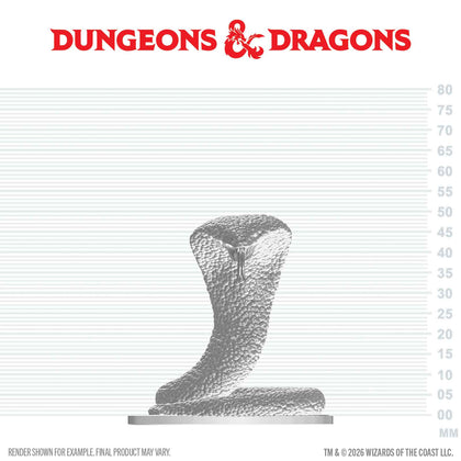 PRE-ORDER - D&D Nolzur's Marvelous Miniatures: Polar Serpent - 1