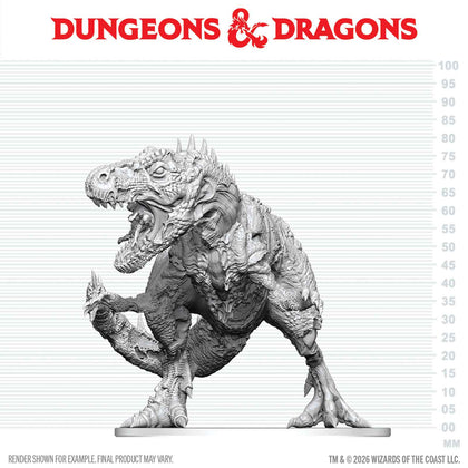 D&D Nolzur's Marvelous Miniatures: Tyrannosaurus Zombie - 1
