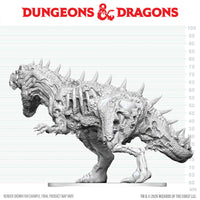 D&D Nolzur's Marvelous Miniatures: Tyrannosaurus Zombie