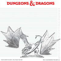 PRE-ORDER - D&D Nolzur's Marvelous Miniatures: Young Sapphire Dragon