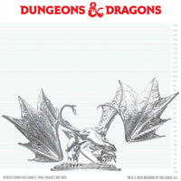 PRE-ORDER - D&D Nolzur's Marvelous Miniatures: Young Sapphire Dragon