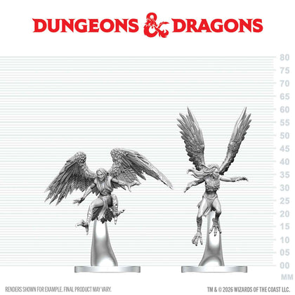 PRE-ORDER - D&D Nolzur's Marvelous Miniatures: Harpies - 1
