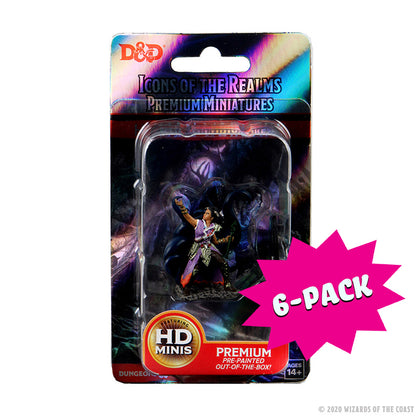 D&D Icons of the Realms Premium Figures: Female Human Warlock (Bundle of 6) - Shop Dungeon & Dragons powered by WizKids