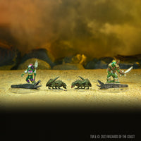 D&D Idols of the Realms: Scales & Tails - Reptile Den - 2D Set