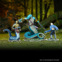 D&D Idols of the Realms: Scales & Tails - Snake Den - 2D Set