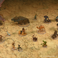 D&D Icons of the Realms: Desert Battle Mat