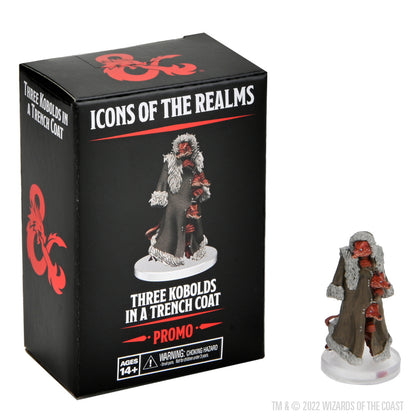 D&D Icons of the Realms: Three Kobolds in a Trench Coat Promo - 1