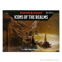 PRE-ORDER - D&D Icons of the Realms: Adult Brass Dragon