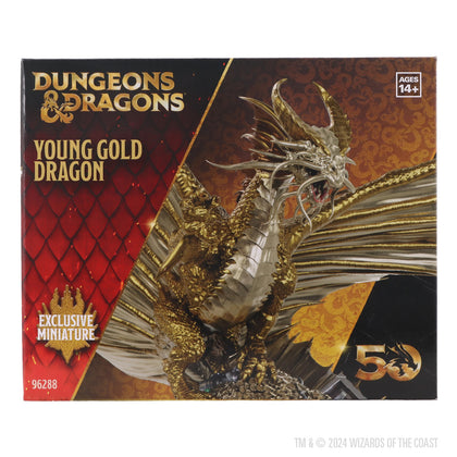 D&D Icons of the Realms: Young Gold Dragon - 2