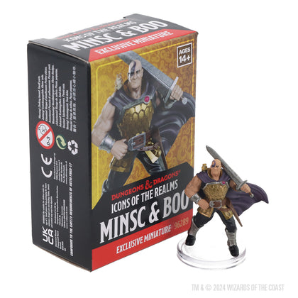 D&D Icons of the Realms: Minsc & Boo Promo Miniature - 1
