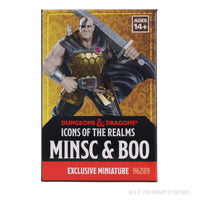 D&D Icons of the Realms: Minsc & Boo Promo Miniature