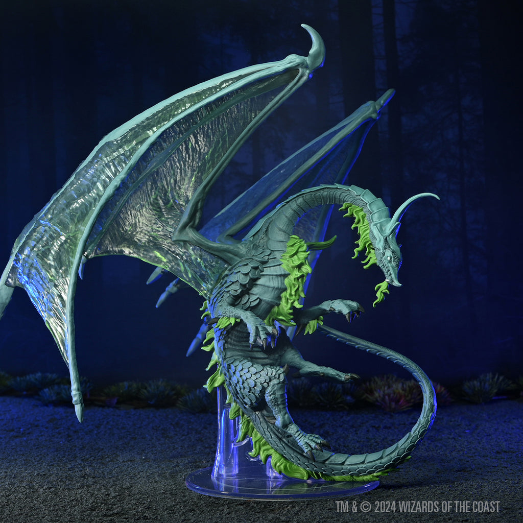 D&D Icons of the Realms: Adult Lunar Dragon main image 1