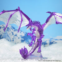 D&D Icons of the Realms: Adult Amethyst Dragon Boxed Miniature