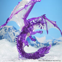 D&D Icons of the Realms: Adult Amethyst Dragon Boxed Miniature