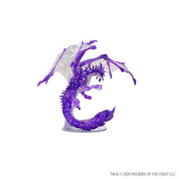 D&D Icons of the Realms: Adult Amethyst Dragon Boxed Miniature