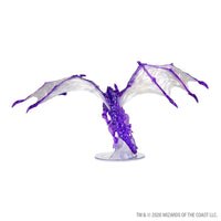 D&D Icons of the Realms: Adult Amethyst Dragon Boxed Miniature