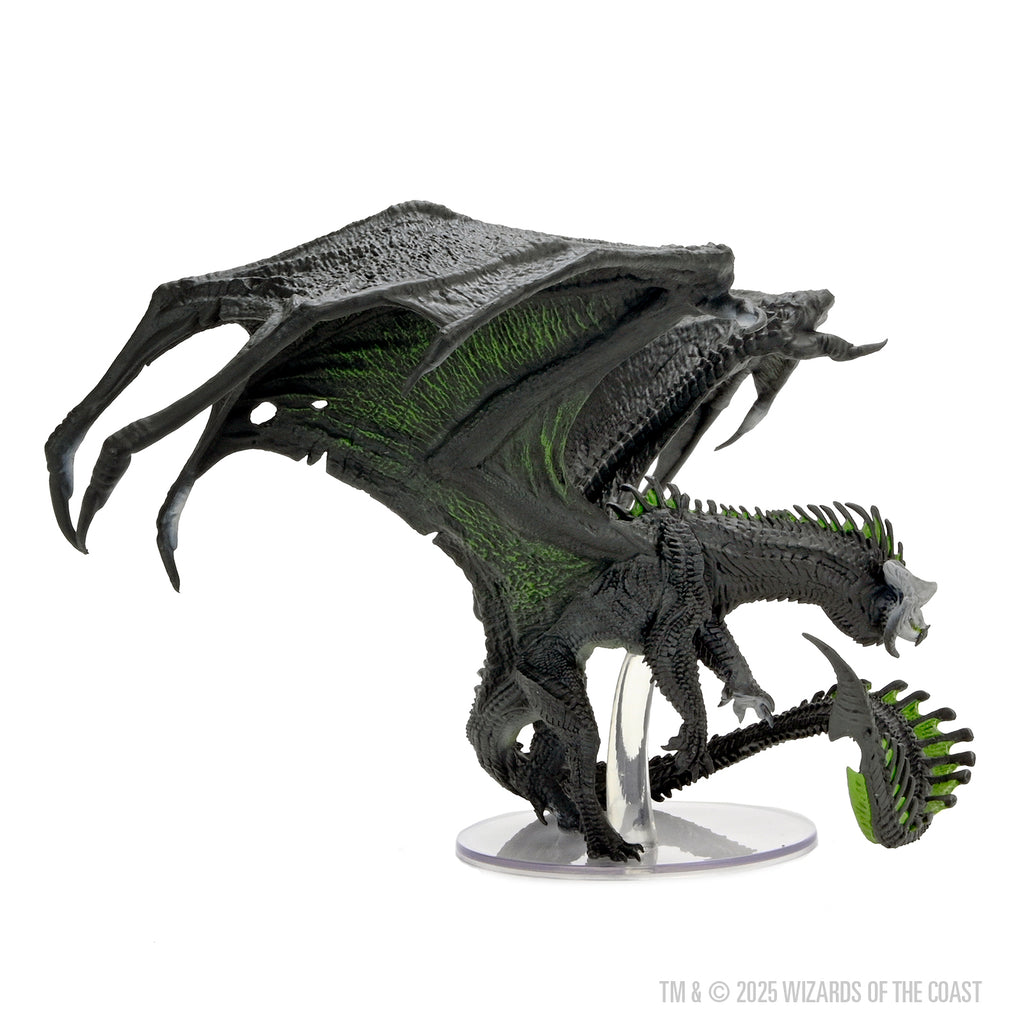 Dungeons & Dragons - Icons of the Realms - Adult Black Dragon main image 0