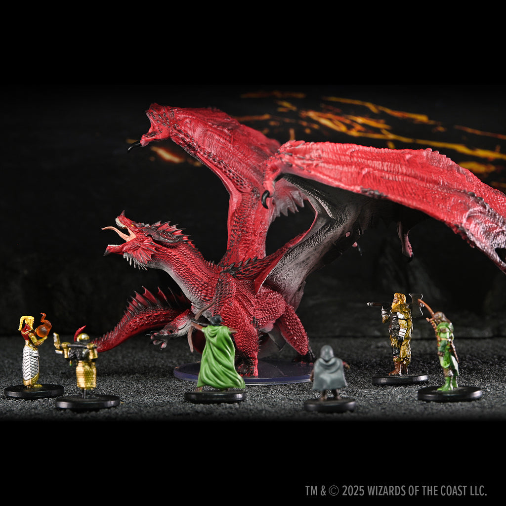 D&D ICONS OF THE REALMS: FIGURINES PRÉ-PEINTES - ADULT DEEP DRAGON - FIGURINE JDR PRÉPEINTE DUNGEONS & DRAGONS D&D ICONS OF THE REALMS: FIGURINES PRÉ-PEINTES - ADULT DEEP DRAGON - FIGURINE JDR PRÉPEINTE DUNGEONS & DRAGONS