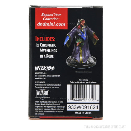 D&D Icons of the Realms: Chromatic Wyrmlings in a Robe Exclusive Miniature - 2