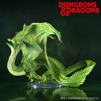 D&D Icons of the Realms: Adult Green Dragon Deceiver Boxed Miniature