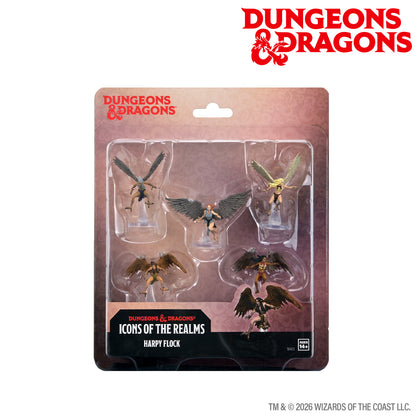PRE-ORDER - D&D Icons of the Realms: Harpy Flock - 1