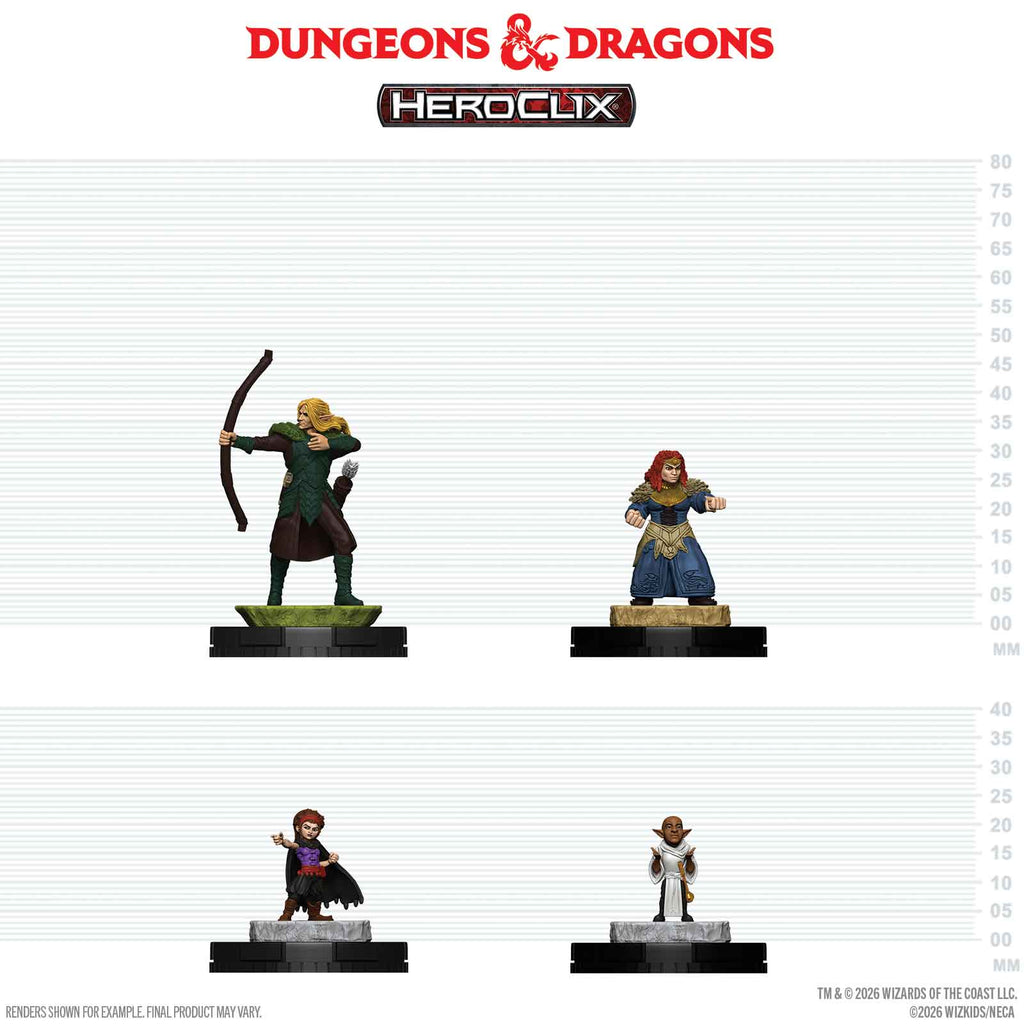 PRE-ORDER - Dungeons & Dragons HeroClix 400: Adventuring Party 1