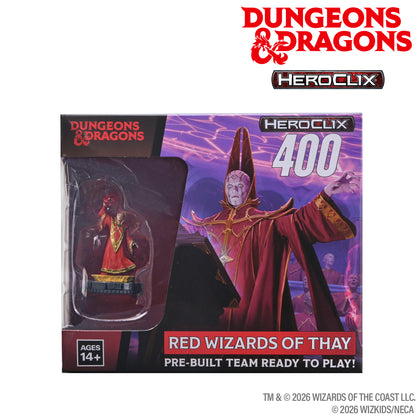 PRE-ORDER - Dungeons & Dragons HeroClix 400: Red Wizards of Thay - 1