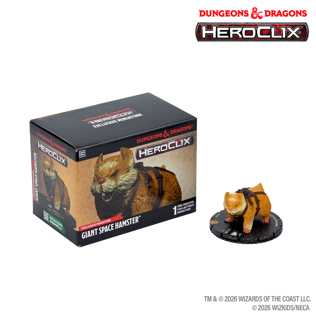 PRE-ORDER - Dungeons & Dragons HeroClix: Giant Space Hamster