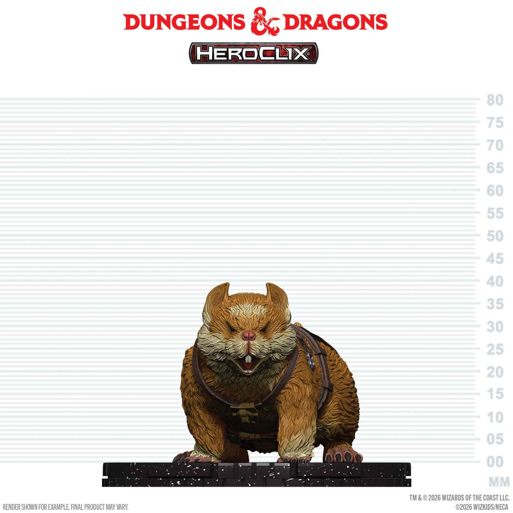PRE-ORDER - Dungeons & Dragons HeroClix: Giant Space Hamster