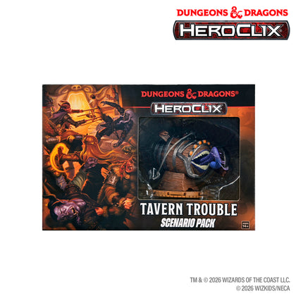 PRE-ORDER - Dungeons & Dragons HeroClix: Tavern Trouble Scenario Pack - 1