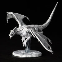 BACK-ORDER - D&D Nolzur's Marvelous Miniatures: Young White Dragon