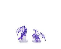 D&D Icons of the Realms: Fizban's Treasury of Dragons Amethyst Wyrmling Promo