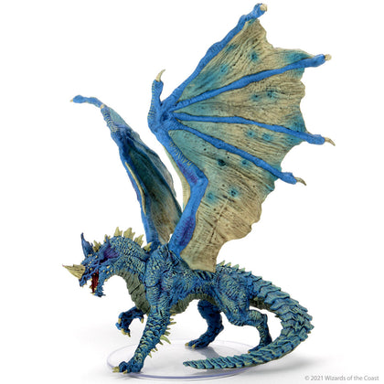 D&D Icons of the Realms: Adult Blue Dragon Premium Figure - 2