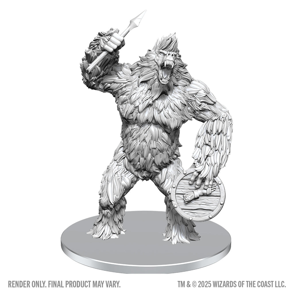 PRE-ORDER - D&D Nolzur's Marvelous Miniatures: Classic Yeti