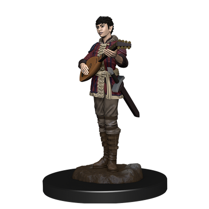 D&D Icons of the Realms: Premium Painted Figure - Half-Elf Bard Female - 1