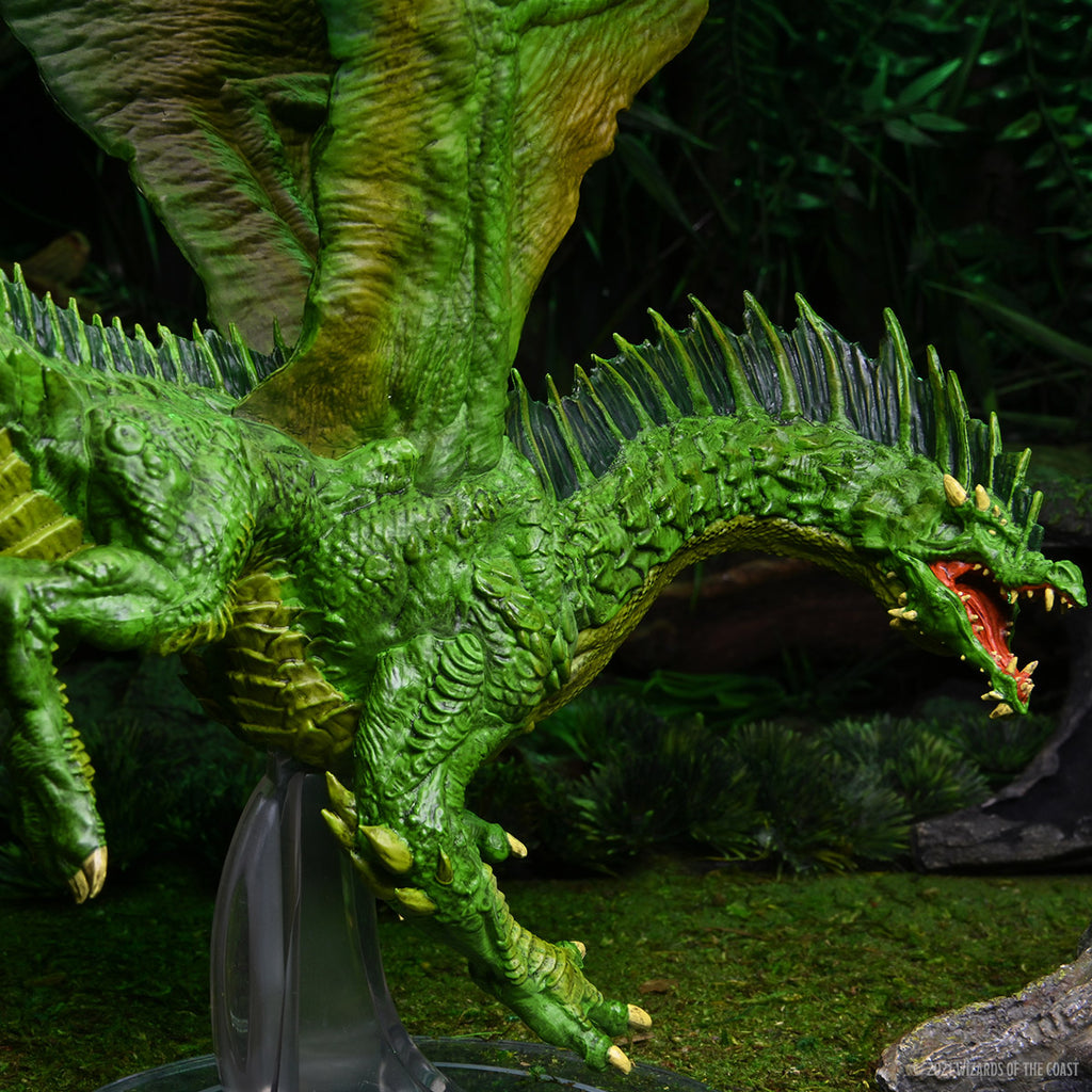 D&D Icons of the Realms: Adult Green Dragon Premium Figure – Shop ...