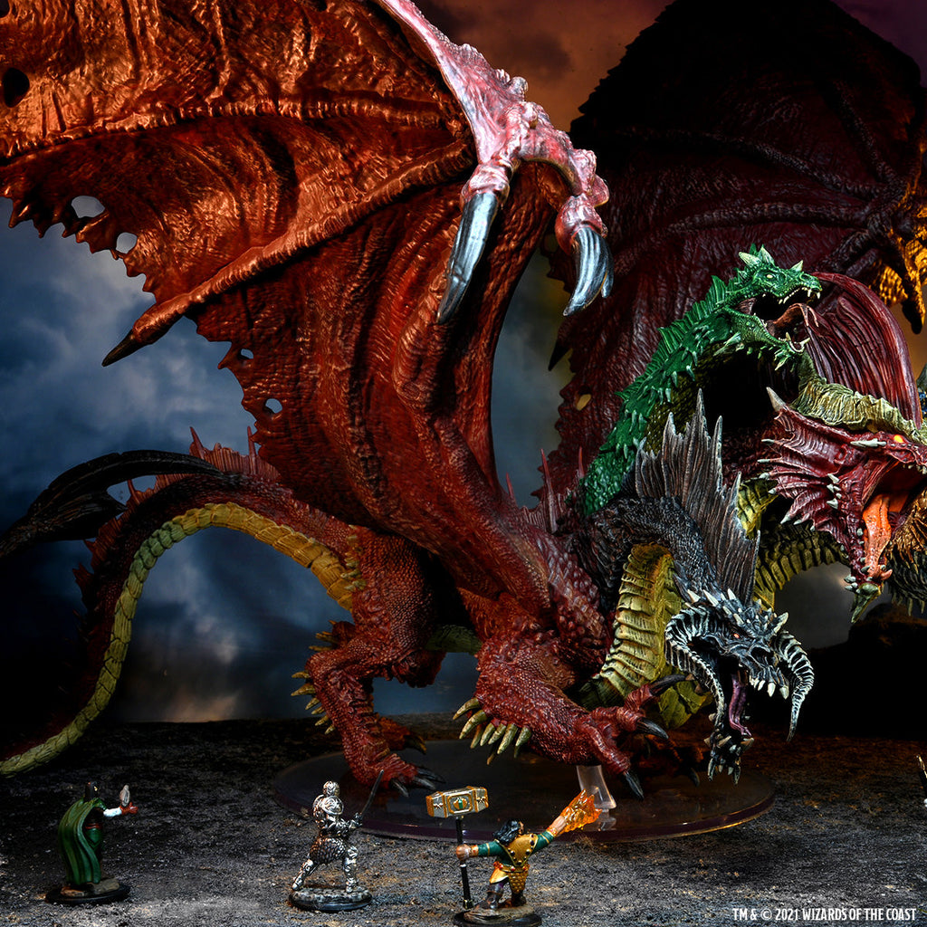D&D Icons of the Realms Miniatures: Gargantuan Tiamat – Shop Dungeon ...